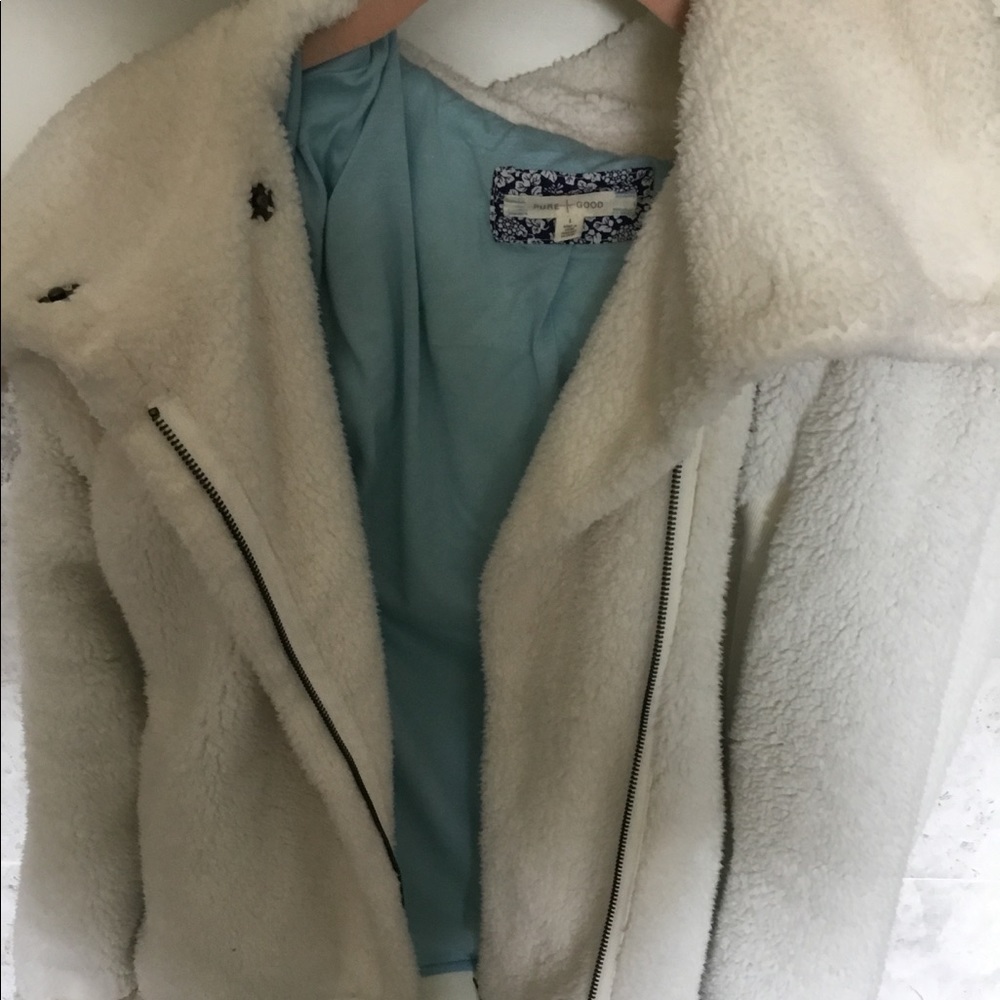 ANTHRO PURE GOOD UBER SOFT FLEECE JACKET NWOT🌻❤️